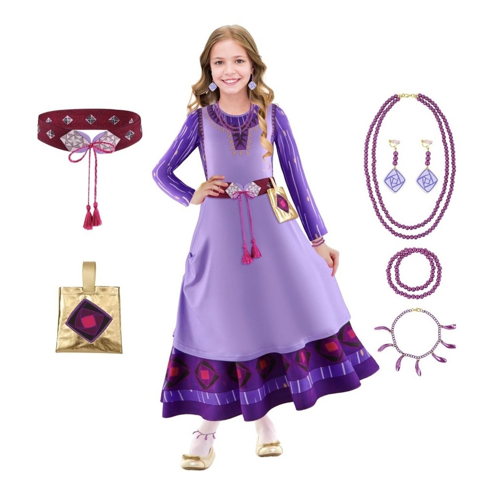 Costume/Cosplay Asha-like from Child Movie, Child size 6-7 (1471)
